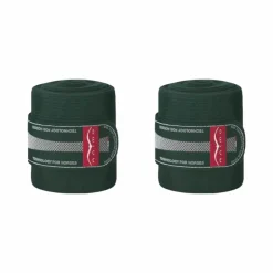 Animo Italia - Bandes de travail élastiques avec polaire Wenz vert (x2)