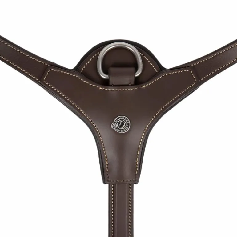 Antarès Sellier - Collier Yoke Signature marron