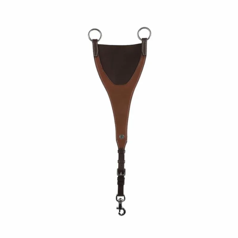 Antarès Sellier - Fourche de martingale pleine Bib Signature marron