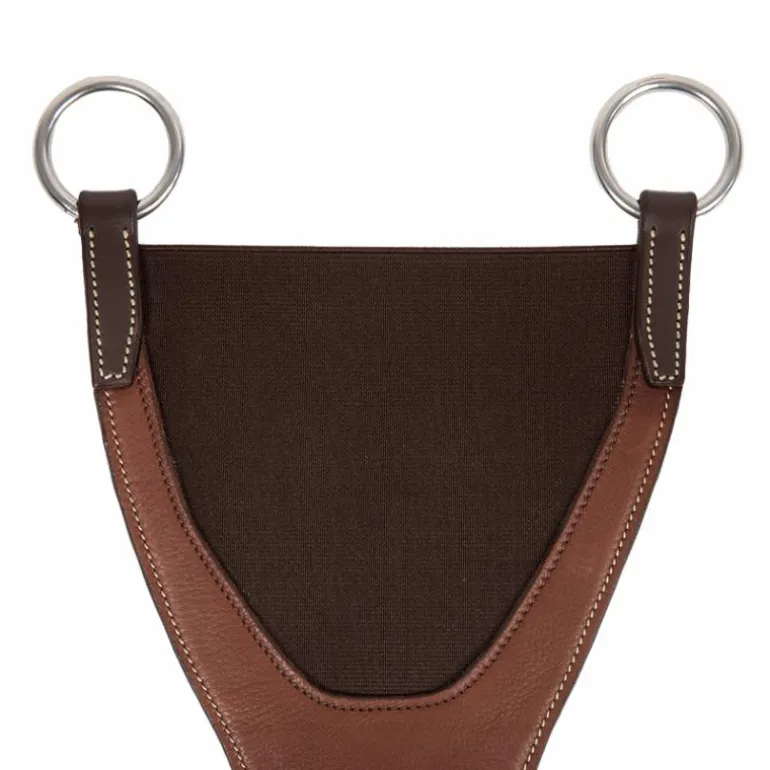 Antarès Sellier - Fourche de martingale pleine Bib Signature marron