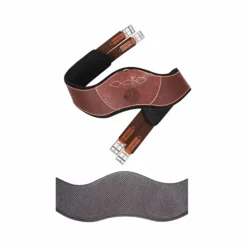 Antarès Sellier - Sangle Signature hunter anatomique tabacco et doublure