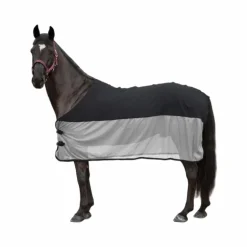 Canter - Chemise séchante filet noir/ argent