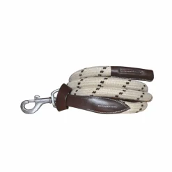 Canter - Longe en corde bouclerie argent beige