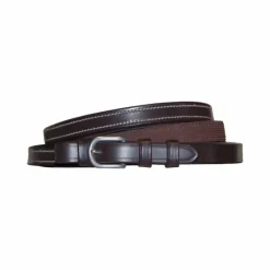 Canter - Rênes de cheval hunter 16 mm Marron