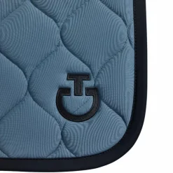 Cavalleria Toscana - Tapis de selle New Circular Quilted Jersey peacook green