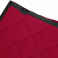Cavalleria Toscana - Tapis de selle Diamond Quilted Jersey framboise