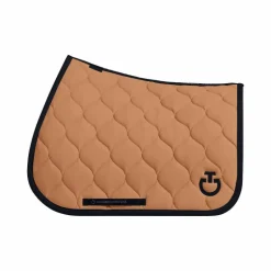 Cavalleria Toscana - Tapis de selle New Circular Quilted Jersey caramel