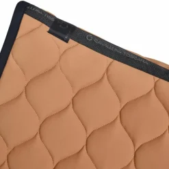 Cavalleria Toscana - Tapis de selle New Circular Quilted Jersey caramel
