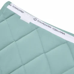 Cavalleria Toscana - Tapis de selle Diamond Quilted Jersey mint green