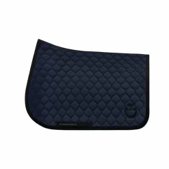 Cavalleria Toscana - Tapis de selle Circular Quilted Jersey marine