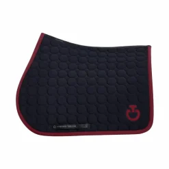 Cavalleria Toscana - Tapis de selle Circle noir/ bordeaux