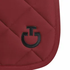 Cavalleria Toscana - Tapis de dressage Diamond Quilted bordeaux