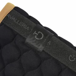 Cavalleria Toscana - Tapis de selle Circular Quilted noir/ mocca