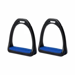 Compositi - Étriers Premium adulte Noir / Bleu roi