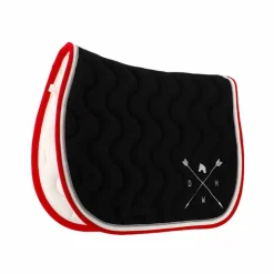 Dance With Him - Tapis de selle noir/ blanc/ rouge