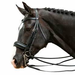 Dyon - Bride muserolle large mat Working by Dyon noir