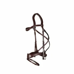 Dyon - Bridon D Motion New English Collection têtière anatomique havane