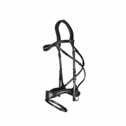 Dyon - Bridon D Motion New English Collection têtière anatomique noir