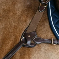 Dyon - Collier de chasse 5 points élastique D Collection marron