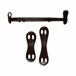 Dyon - Noseband 1/2 avec attaches amovibles marron