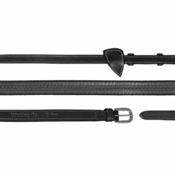 Dyon - Rênes caoutchouc 5/8 Working by Dyon noir