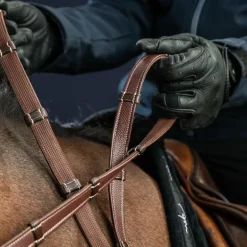 Dyon - Rênes Hunter 1/2 US Collection marron