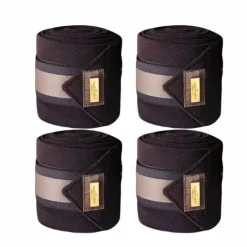 Equestrian Stockholm -  Bandes de Polo Golden brown (x4)