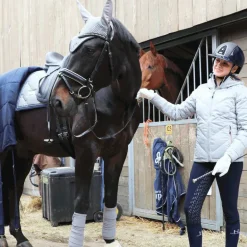 Equestrian Stockholm - Bonnet pour cheval Crystal Grey