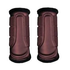 Equestrian Stockholm - Guêtres fermées Endless Glow marron x2