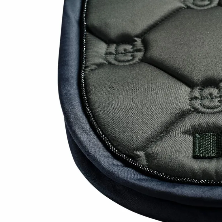 Equestrian Stockholm - Tapis de selle Avenue Green vert armé