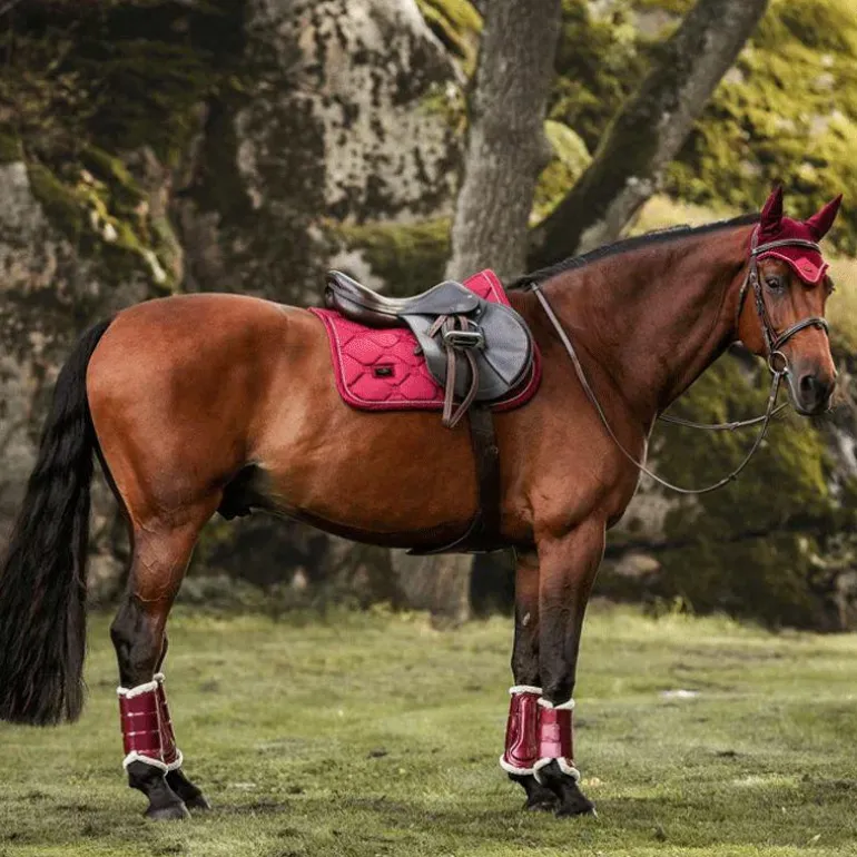 Equestrian Stockholm - Tapis de selle bordeaux