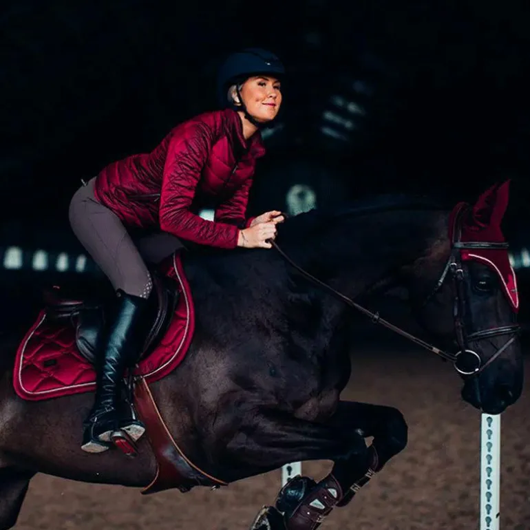 Equestrian Stockholm - Tapis de selle bordeaux