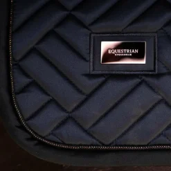Equestrian Stockholm - Tapis de selle Modern Dark Ocean marine