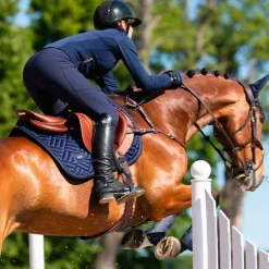 Equestrian Stockholm - Tapis de selle Modern Lagoon Blush