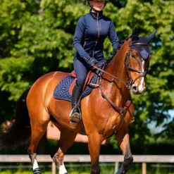 Equestrian Stockholm - Tapis de selle Modern Lagoon Blush