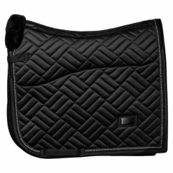 Equestrian Stockholm - Tapis de dressage Crystal noir
