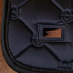 Equestrian Stockholm - Tapis de selle Dark Ocean marine