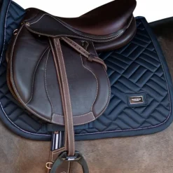 Equestrian Stockholm - Tapis de selle Modern midnight blue