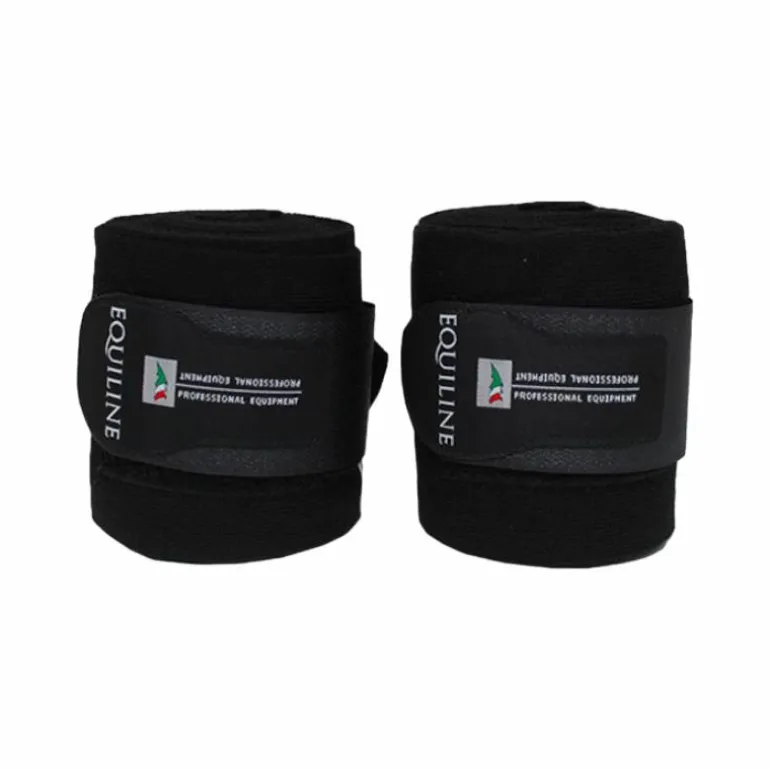 Equiline - Bandes de repos Stable noir (x2)