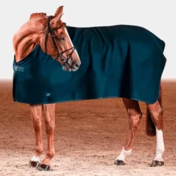 Equiline - Couverture de promenade Wool marine 0g