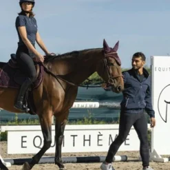 Equithème - Blouson imperméable homme Hugo marine
