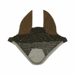 Equithème - Bonnet pour chevaux Chic marron
