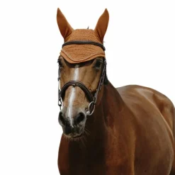 Equithème - Bonnet pour chevaux Hexalight rouille