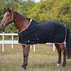 Equithème - Chemise polaire Polyfun noir 280g