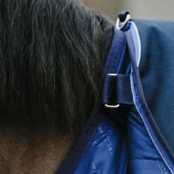 Equithème - Couverture d'extérieur Classic 1200D marine 0g