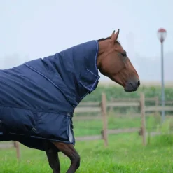 Equithème - Couverture d'extérieur Tyrex 1680D marine 220g