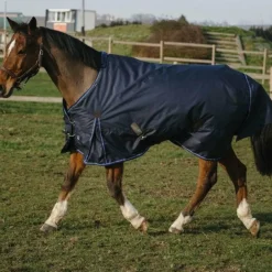 Equithème - Couverture d'extérieur Classic 600D marine 50g