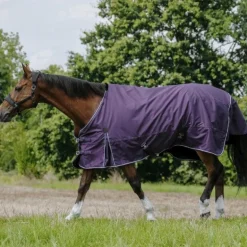 Equithème - Couverture Tyrex Aisance 600D prune 0g