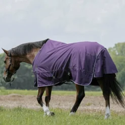 Equithème - Couverture Tyrex Aisance 600D prune 50g