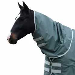 Equithème - Couvre-cou Tyrex 600D recyclé vert 0g